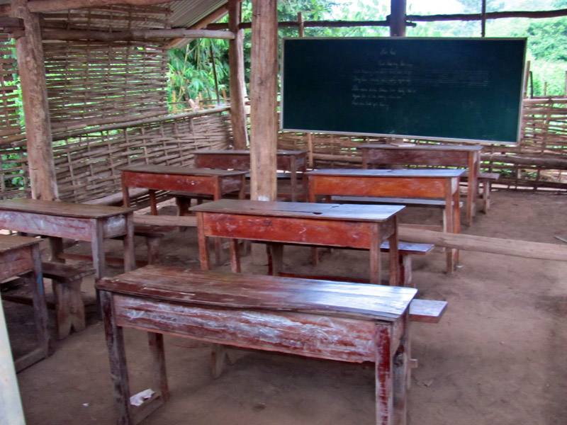 Школа во вьетнамской деревне